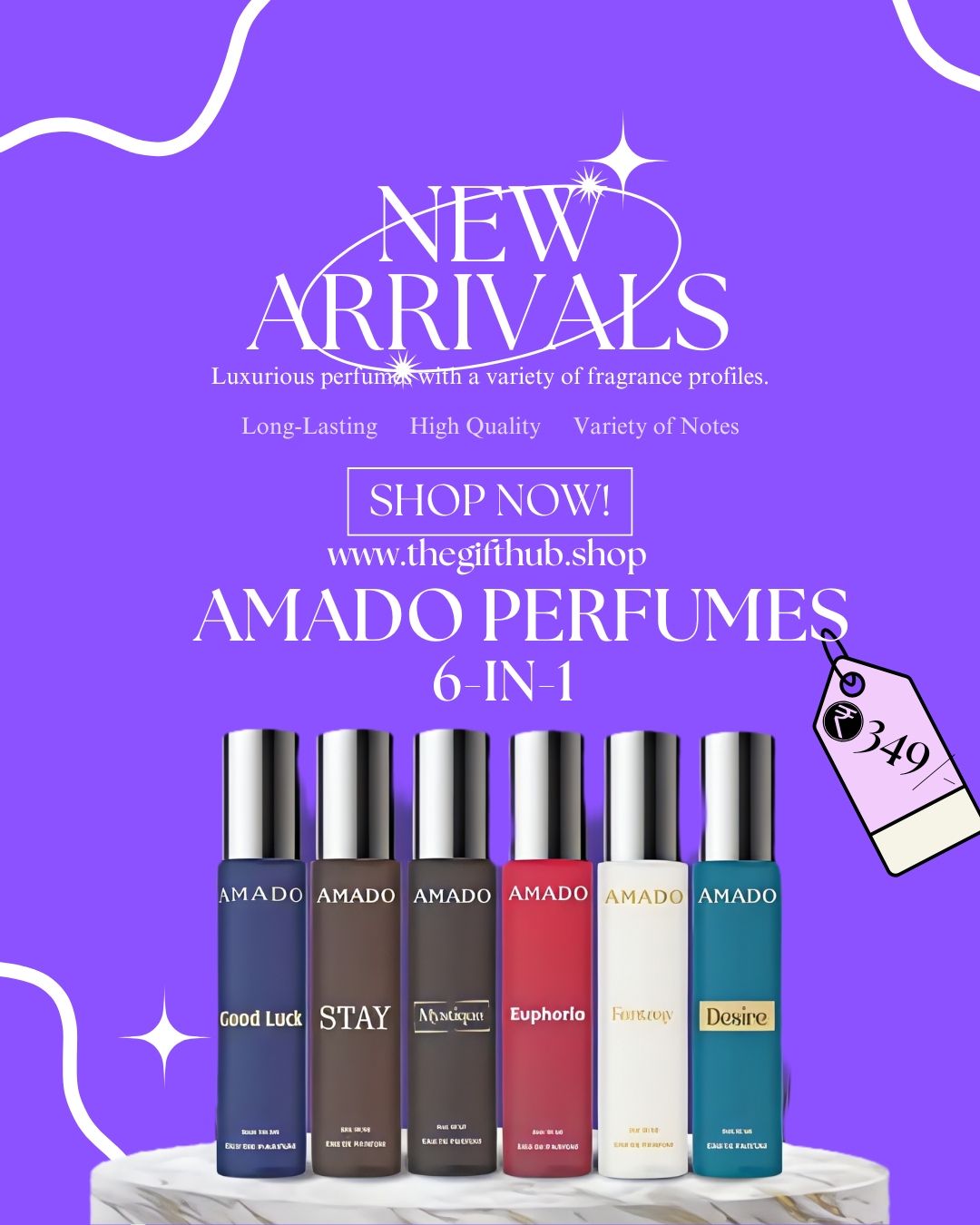 "AMADO PERFUMES - INDULGE YOUR SENSES"