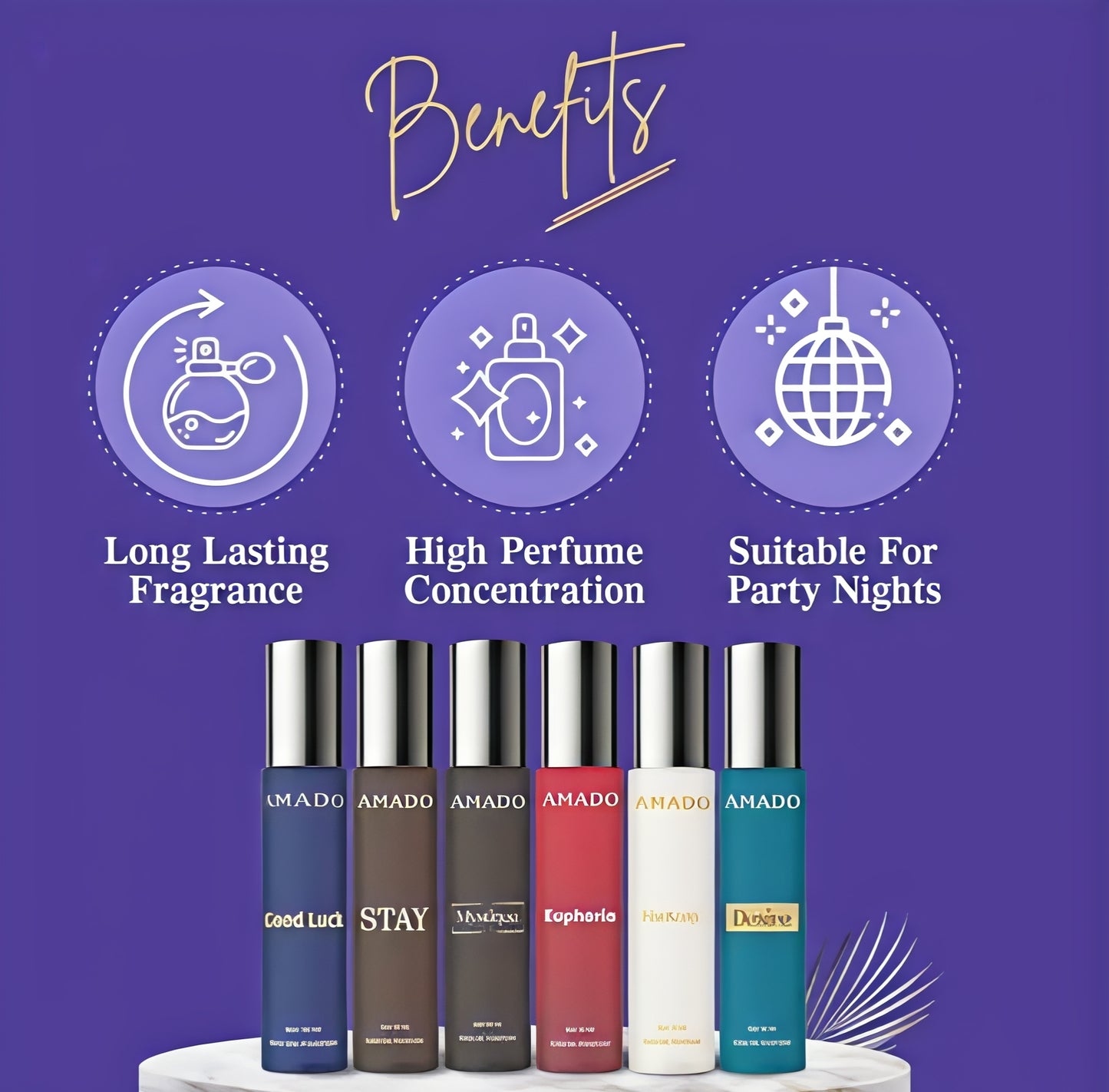 "AMADO PERFUMES - INDULGE YOUR SENSES"